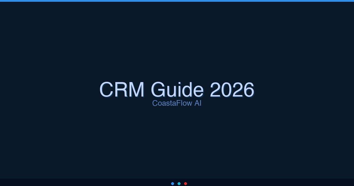 Best CRM for Small Businesses in 2026 (Complete Guide)